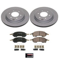 Power Stop 22-24 Ford Bronco Rear Z17 Coated Brake Kit