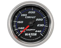 Autometer Cobalt 66mm 120-240 Degree F Mechanical Water Temperature Gauge