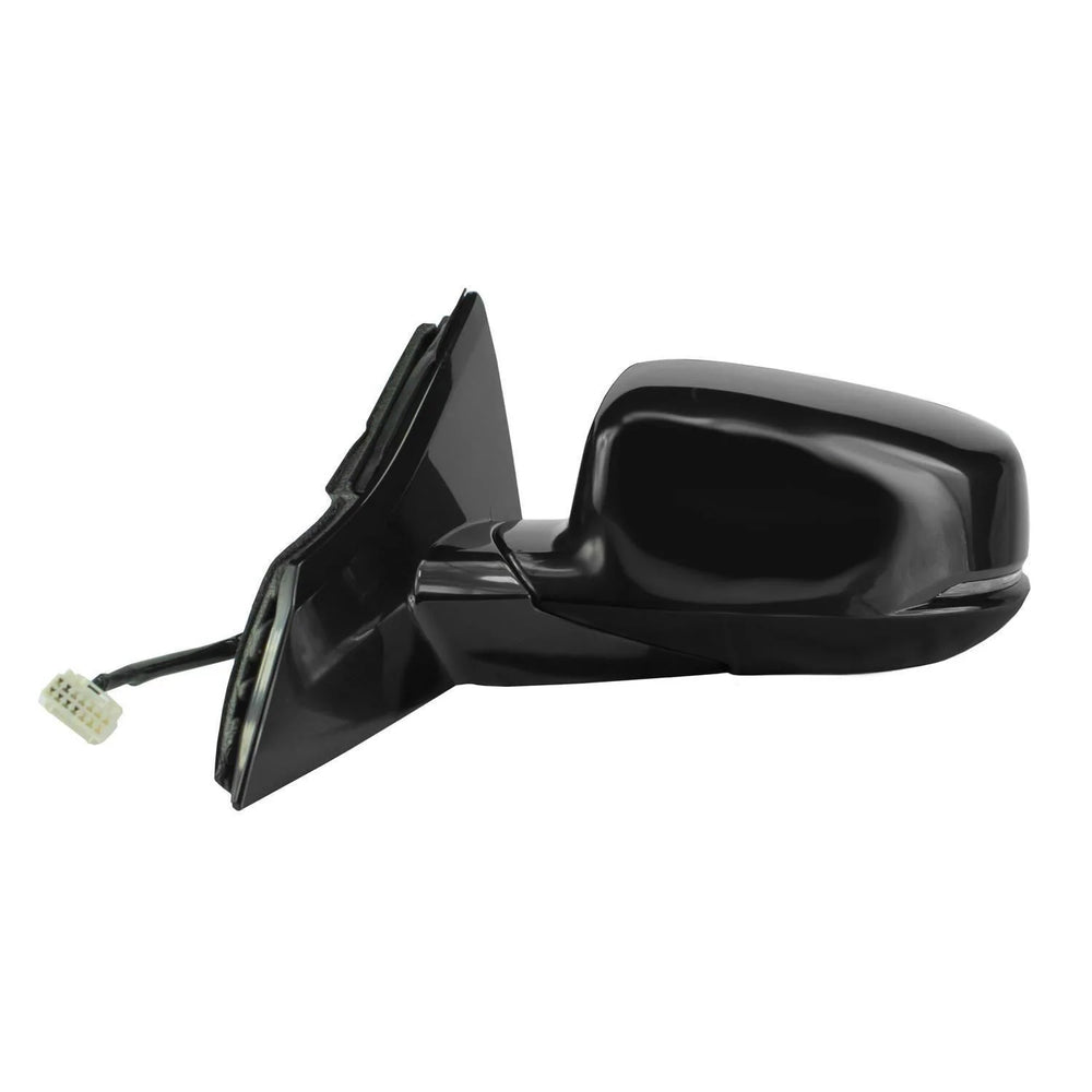 1315 HONDA ACCORD SEDAN BLACK PTM W/TURN SIGNAL ASPHERICAL LENS FOLDAWAY