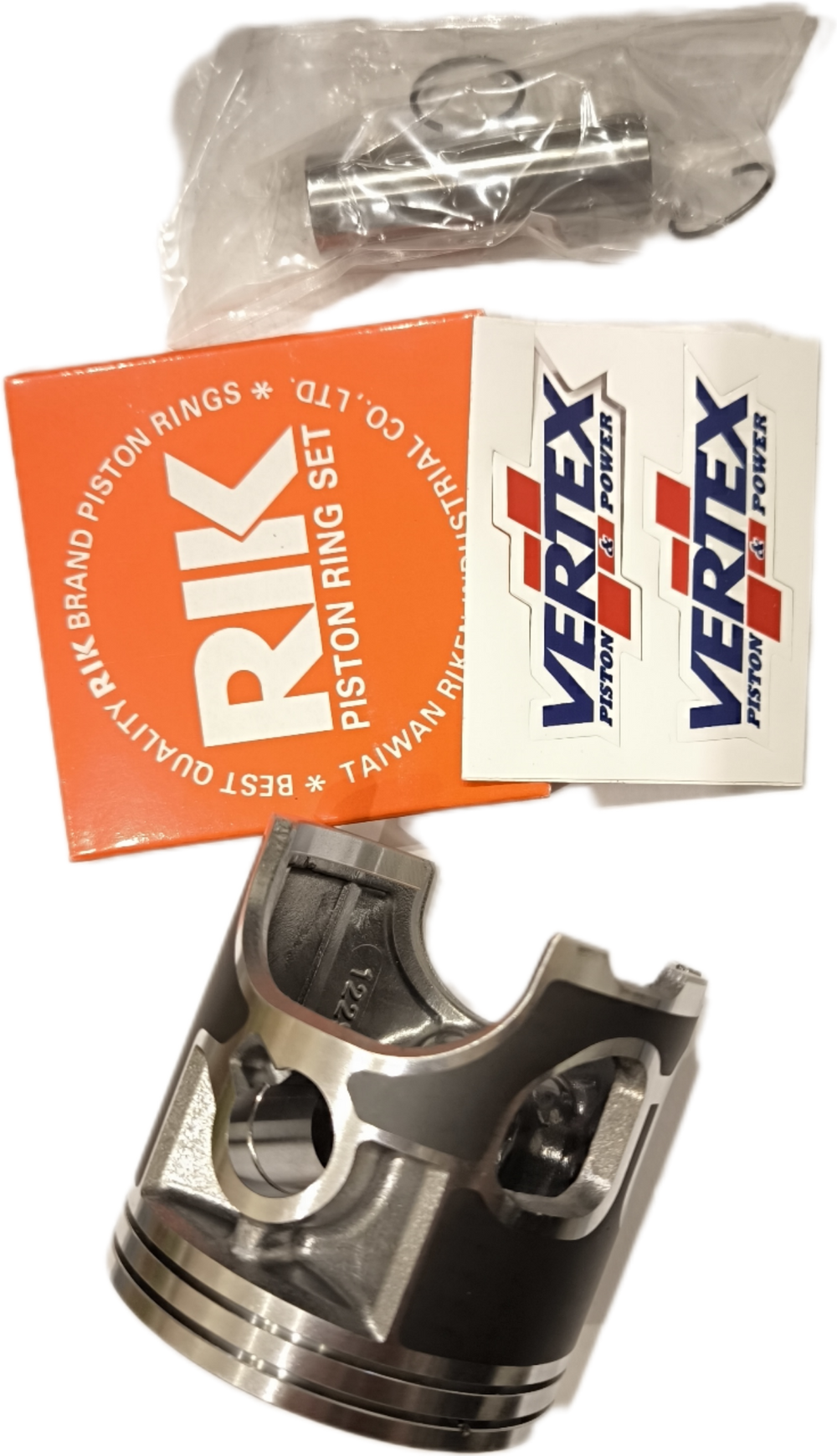 Vertex Piston 87-06 Yamaha YFZ 350 Banshee 350cc +1.00mm Oversized Cast Replica Piston Kit
