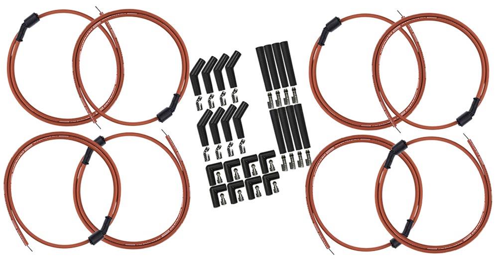 Moroso GM LS/LT Universal 8.5mm Ultra 40 Ignition Wire Set - Red