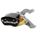Wilwood Caliper-MC4 Mechanical-R/H - Black w/ Logo 1.19in Piston .81in Disc