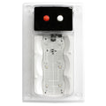 417 MODEL 1224V RED/WHITE LED DOME LIGHT W/OUT INNER OPTICS