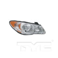CAPA RH HEADLAMP ASSY COMPOSITE SEDAN HYUNDAI ELANTRA 20072009