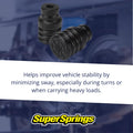 2500LB CAPACITY SUMOSPRINGS REAR SOLO KIT FOR JEEP WRANGLER TJ
