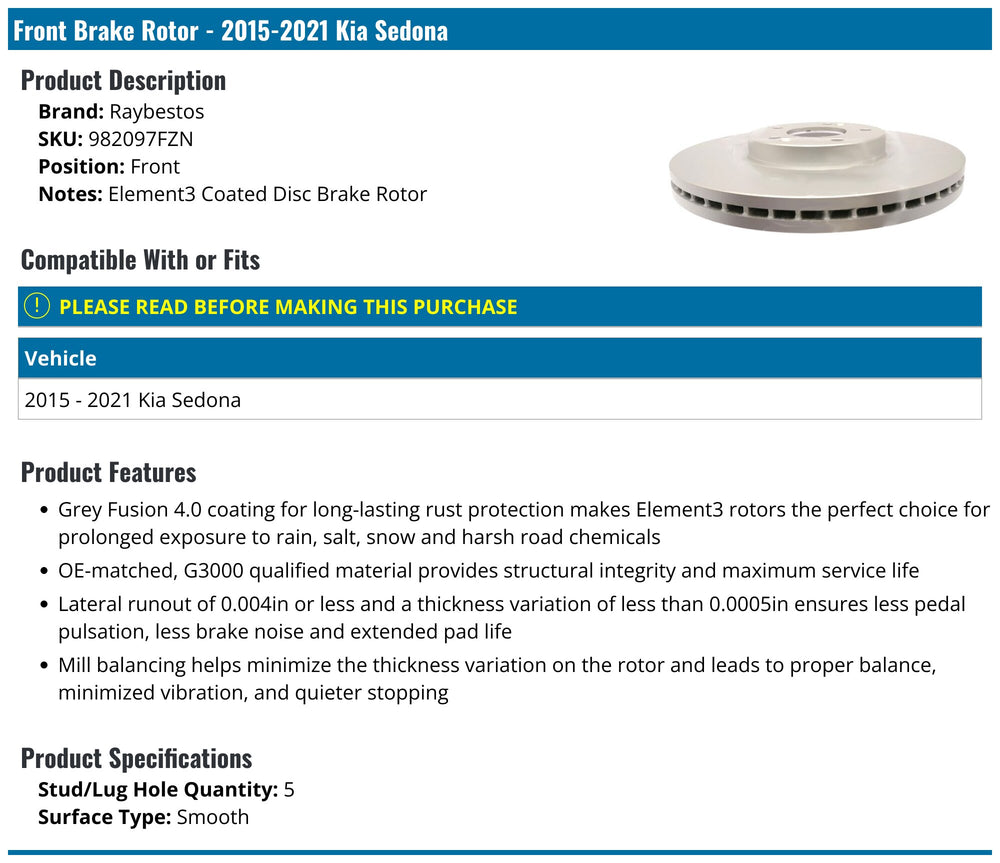 BRAKE ROTOR