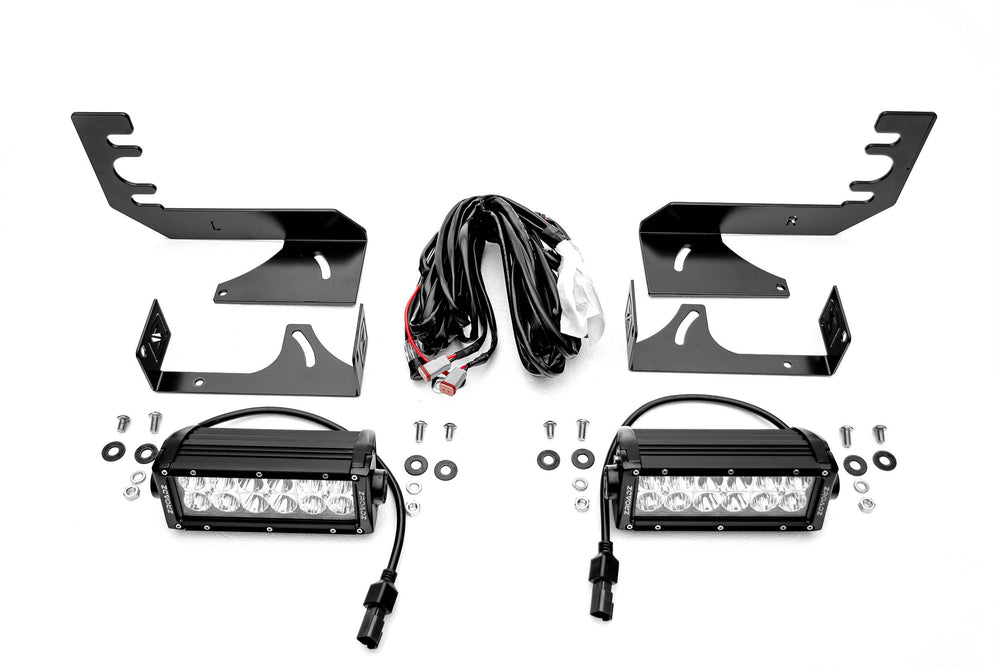 ~(7 lbs. 14X9X8)~ Rear Bumper LED Bracket Black Mild Steel Bolt-On to mount (2) 6 Inch ZROADZ or similar style Straight Light Bar Swivel Adjustment 8 Inch light bracket opening