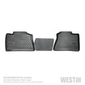 ~(7 lbs. 39X26X3)~ Profile Floor Liners 2nd Row Black Silverado/Sierra 15/25/3500 Crew Cab 2014-2018