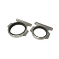 Fuelab Plate Mount Fuel Pump & Filter Combo Billet Bracket Set - (1) Pump Bracket (1) Filter Bracket