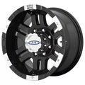MO951 17X9 8X170 G-BLK MACH -12MM