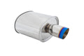 Universal Muffler Rolled Blue Tip 2.5 Piping