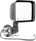 Door Mirror Right Power Heated Black Passenger Side Of 2014 Wrangler JK OMIX