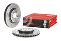 Brembo 14-18 Mercedes-Benz CLA250/15-18 GLA250 Front Premium UV Coated OE Equivalent Rotor