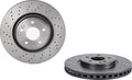 Brembo 14-18 Mercedes-Benz CLA250/15-18 GLA250 Front Premium UV Coated OE Equivalent Rotor