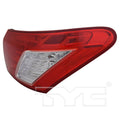 CAPA 0709 LX ES350 QTR TAIL LIGHT ASSY RH