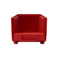 RED BINS 6IN X 7.1IN X 13.2IN (6 PACK)