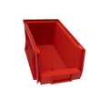 RED BINS 6IN X 7.1IN X 13.2IN (6 PACK)