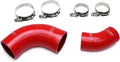 HPS Performance Black Reinforced Silicone Intercooler Hose Kit for Mazda 07-10 CX7 2.3L Turbo