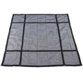 Mesh Cargo Net 6x6 perimeter stretch cord 4pcs cam straps