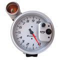 GAUGE TACHOMETER 5IN 10K RPM PEDESTAL W/ EXT. SHIFTLITE SILVER 6000 SERIES