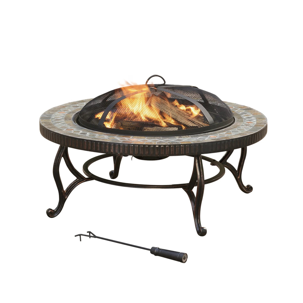 ELIZABETH 34IN SLATE TOP WITH COOKING GRID