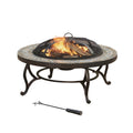 ELIZABETH 34IN SLATE TOP WITH COOKING GRID
