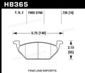 Hawk HPS 5.0 Street Brake Pads - Front