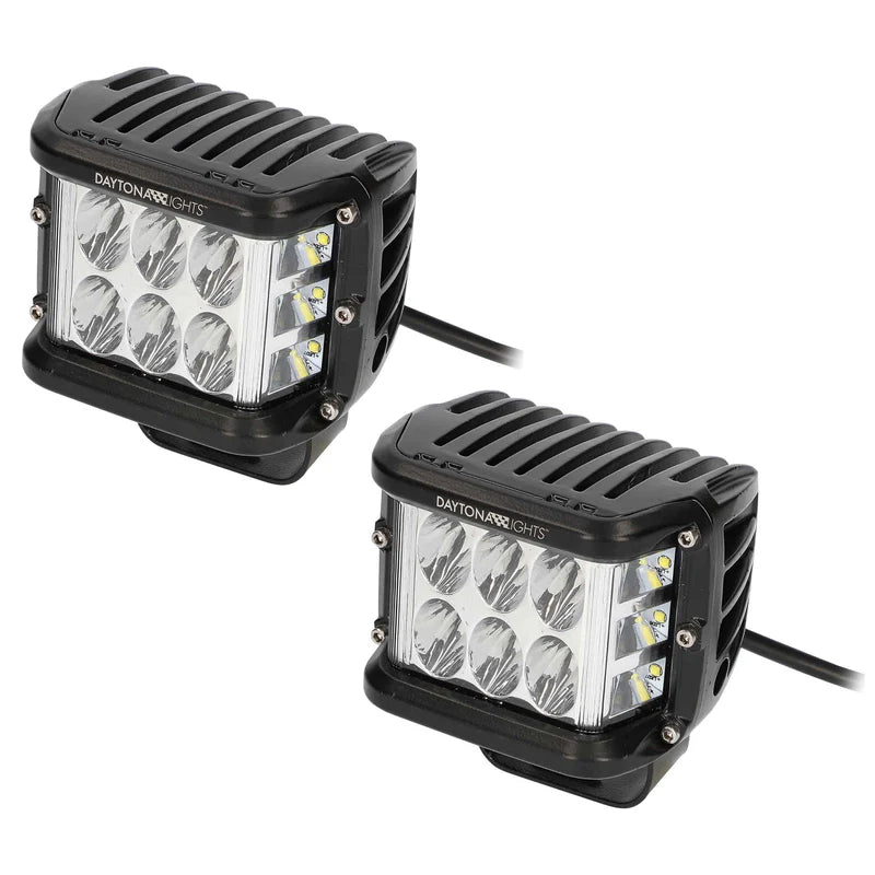 DUAL ROW CUBE LIGHTS - 140-DEGREE DUAL ZONE 12 LED