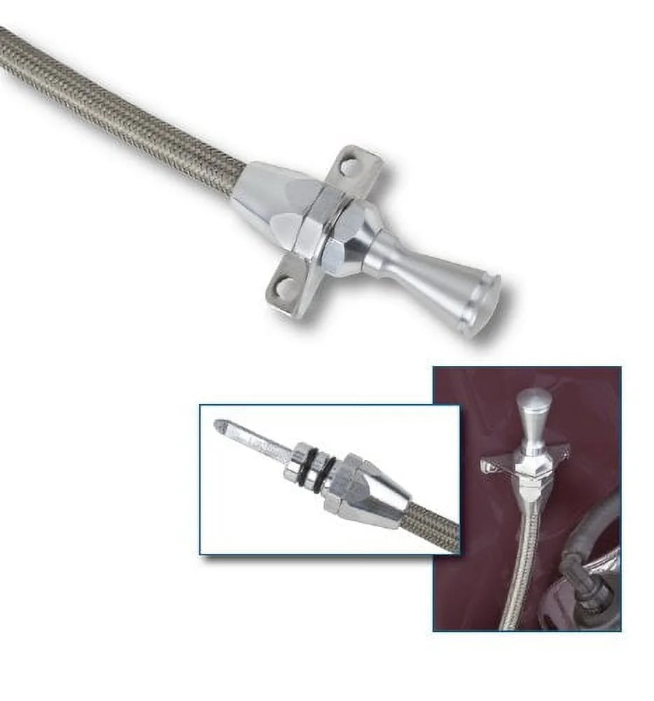 MIDNIGHT SERIES HITECH FLEXIBLE BRAIDED STAINLESS TRANSMISSION DIPSTICK
