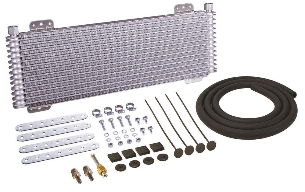 13 Row Series 9500 Plate Fin Transmission Cooler Kit 5/8 Inverted flare