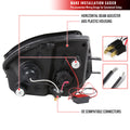 HALO PROJECTOR HEADLIGHT CHROME HOU