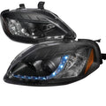 99-00 CIVIC HALO LED PROJ