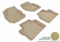 3D KAGU FLOOR MAT 2 ROW SET TAN