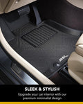 3D KAGU FLOOR MAT 2 ROW SET GRAY