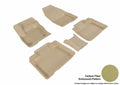 3D MAXpider 2015-2020 Ford Edge Kagu 1st & 2nd Row Floormats - Tan