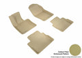 3D MAXpider 2017-2019 Volvo S90/V90 Kagu 1st & 2nd Row Floormats - Tan