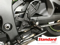 Vortex Racing 21-24 Kawasaki XZ-10R Ninja ZX1000 Rear Set- Black