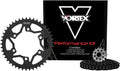 Vortex Racing V3 2.0 Chain and Sprocket Kit 2910-17,526S-42,525RX3-110- Black