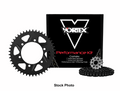 Vortex Racing V3 2.0 Chain and Sprocket Kit 3517-17,641S-47,530SX3-110- Black
