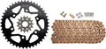 Vortex Racing V3 2.0 Chain and Sprocket Kit 3291-15,435S-45,G520RX3-116- Gold