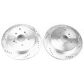 Power Stop 09-13 Suzuki Grand Vitara Rear Evolution Drilled & Slotted Rotors - Pair