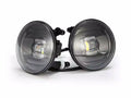 AlphaRex Universal Chevrolet/GMC/Pontiac DoubleTap Dual Color LED Projector Fog Lights - White/Amber