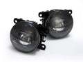 AlphaRex Universal Acura/Ford/Honda/Subaru/Nissan DoubleTap Dual Color LED Proj Fog Lights - Wt/Ambr