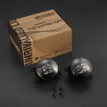 AlphaRex Universal Acura/Ford/Honda/Subaru/Nissan DoubleTap Dual Color LED Proj Fog Lights - Wt/Ambr