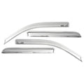 1522 COLORADO/CANYON CREW CAB CHROME VENTVISOR 4PC CHROME