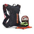 USWE Moto Hydro Hydration Pack 3L - Black/Factory Orange