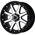 XD798 18X9 5X150 M-BLK MACH 18MM