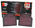 K&N Replacement Air Filter for 11-14 BMW M5/M6 4.4L V8 / 2015 M4/M3 3.0L I6  (2 per box)