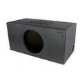 12IN TUFF COAT SPRAY FINISHED SINGLE VENTED SPL ENCLOSURE