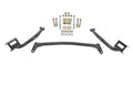 BMR 79-04 Fox Mustang Tubular Style Upper Torque Box Reinforcement Plates - Black Hammertone